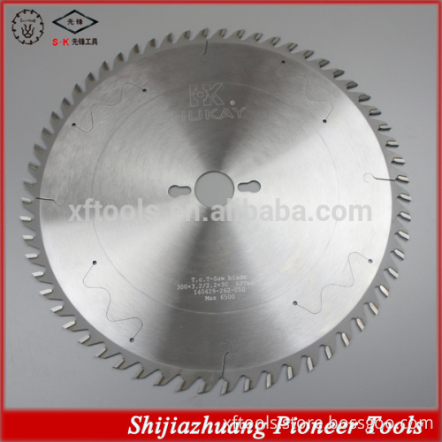 industrial quality 300mm wood cutting disc used on cross cutting saw